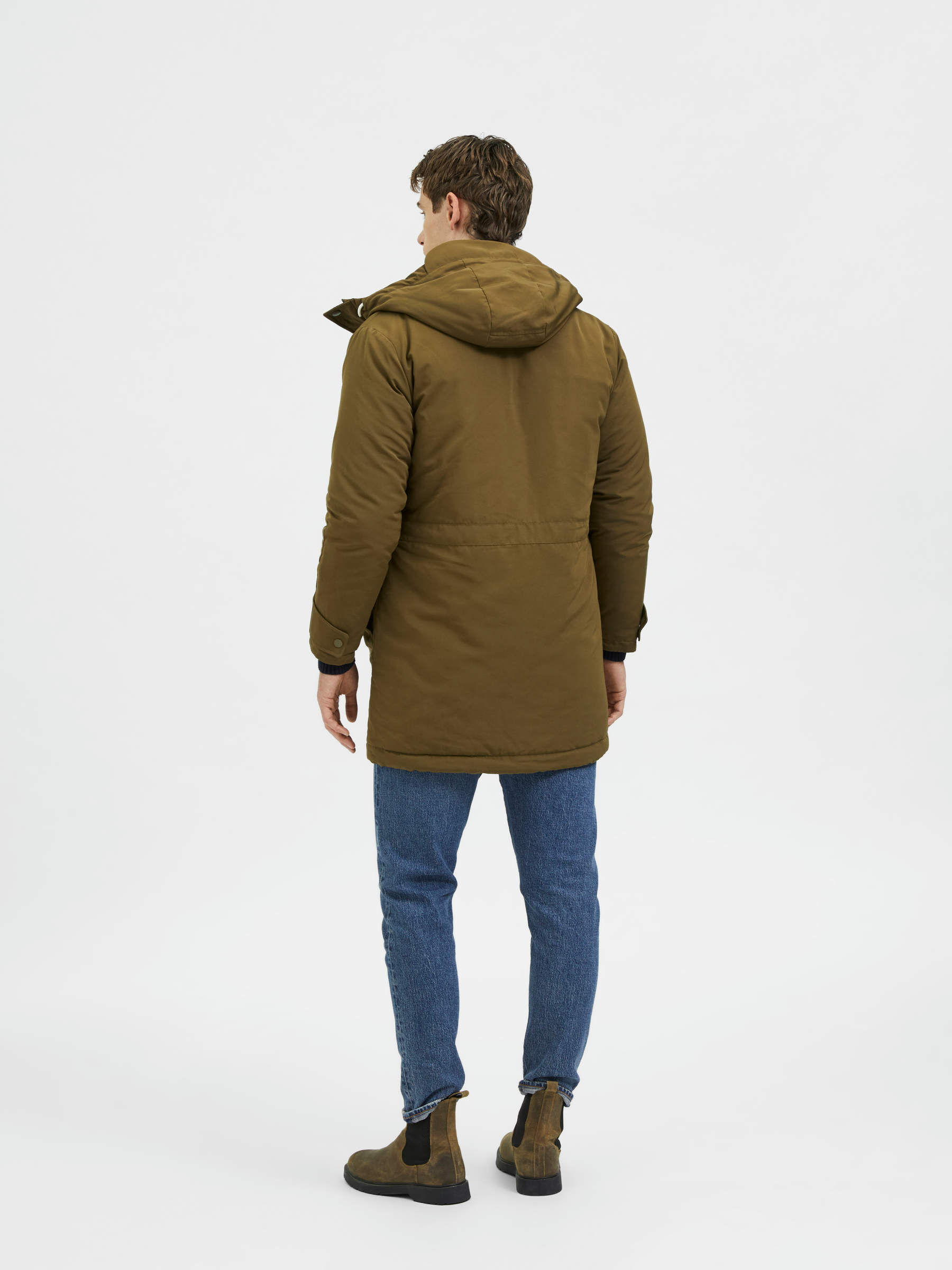 Selected homme thinsulate padded parka sale