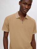 Selected ZIPPER POLO SHIRT, Kelp, highres - 16079026_Kelp_008.jpg