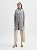 Selected SINGLE-BREASTED MANTEAU, Light Grey Melange, highres - 16079292_LightGreyMelange_005.jpg