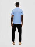 Selected TEXTURED POLO SHIRT, Bel Air Blue, highres - 16088575_BelAirBlue_004.jpg