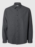 Selected LONG SLEEVED FLANNEL SHIRT, Dark Navy, highres - 16095733_DarkNavy_1143929_001.jpg