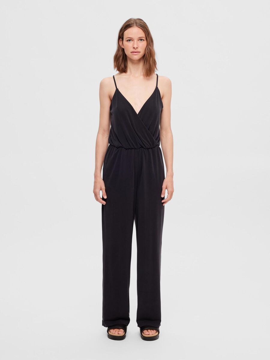 Selected SLEEVELESS JUMPSUIT, Black, highres - 16089833_Black_005.jpg