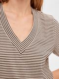 Selected STRIPED T-SHIRT, Sandshell, highres - 16084766_Sandshell_933240_006.jpg