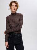 Selected TEXTURED LONG SLEEVED TOP, Tobacco Brown, highres - 16095443_TobaccoBrown_008.jpg