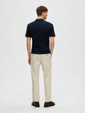 Selected KNITTED POLO SHIRT, Sky Captain, highres - 16088616_SkyCaptain_004.jpg