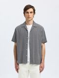 Selected SEERSUCKER SHORT SLEEVED SHIRT, Sky Captain, highres - 16097618_SkyCaptain_1183220_003.jpg
