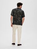 Selected PRINTED SHORT SLEEVED SHIRT, Anthracite, highres - 16089554_Anthracite_1026089_004.jpg