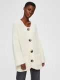 Selected OVERSIZE - STRIKKET CARDIGAN, Snow White, highres - 16071300_SnowWhite_003.jpg