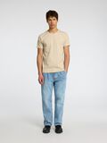 Selected 3-PACK COTTON T-SHIRT, Oatmeal, highres - 16094475_Oatmeal_005.jpg
