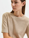 Selected SHORT SLEEVED KNITTED TOP, Birch, highres - 16082348_Birch_006.jpg