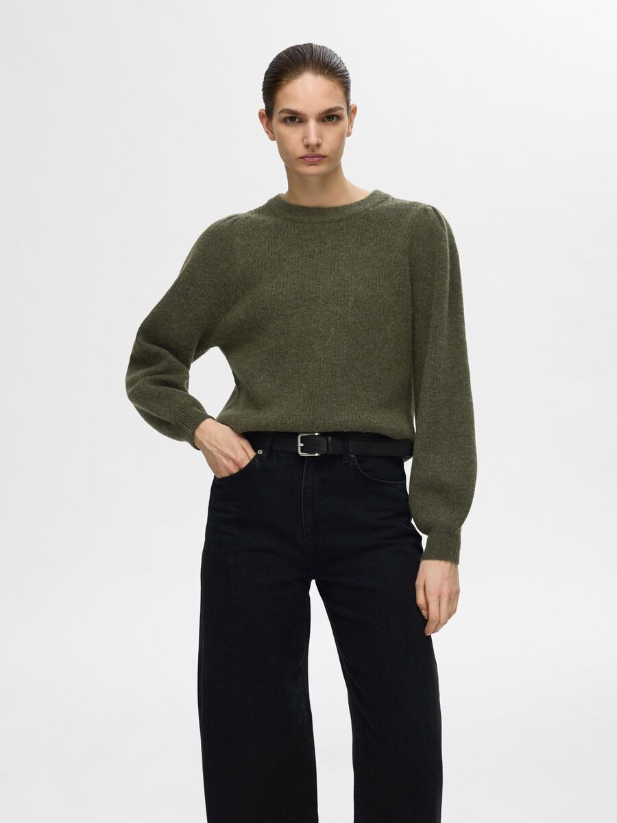 Selected WOOL BLEND KNITTED JUMPER, Kalamata, highres - 16094355_Kalamata_1117299_003.jpg