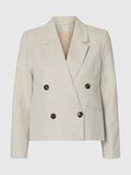 Selected CROPPED LINEN-BLEND BLAZER, Nomad, highres - 16097722_Nomad_001.jpg