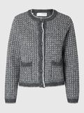 Selected ULDBLANDING STRIKKET CARDIGAN, Volcanic Ash, highres - 16095440_VolcanicAsh_1138207_001.jpg