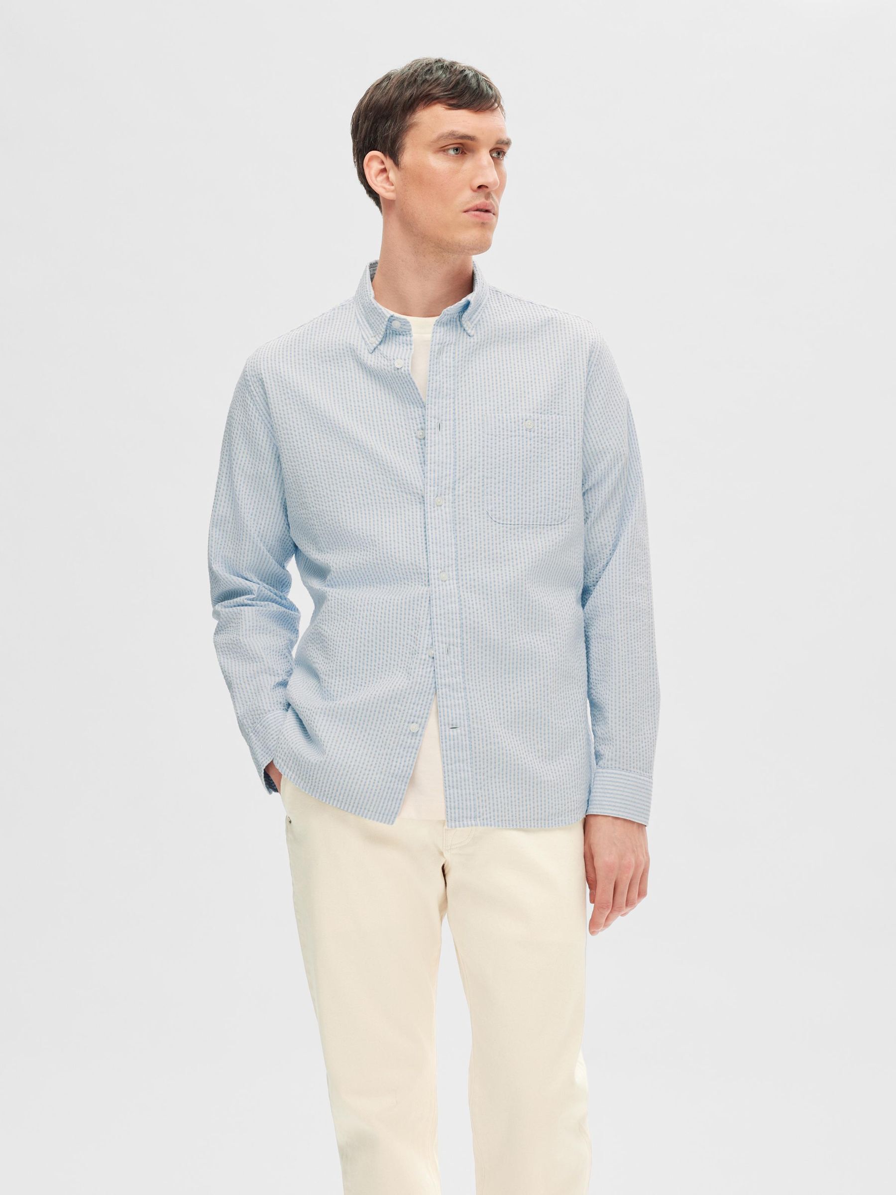 Chemise homme seersucker outlet