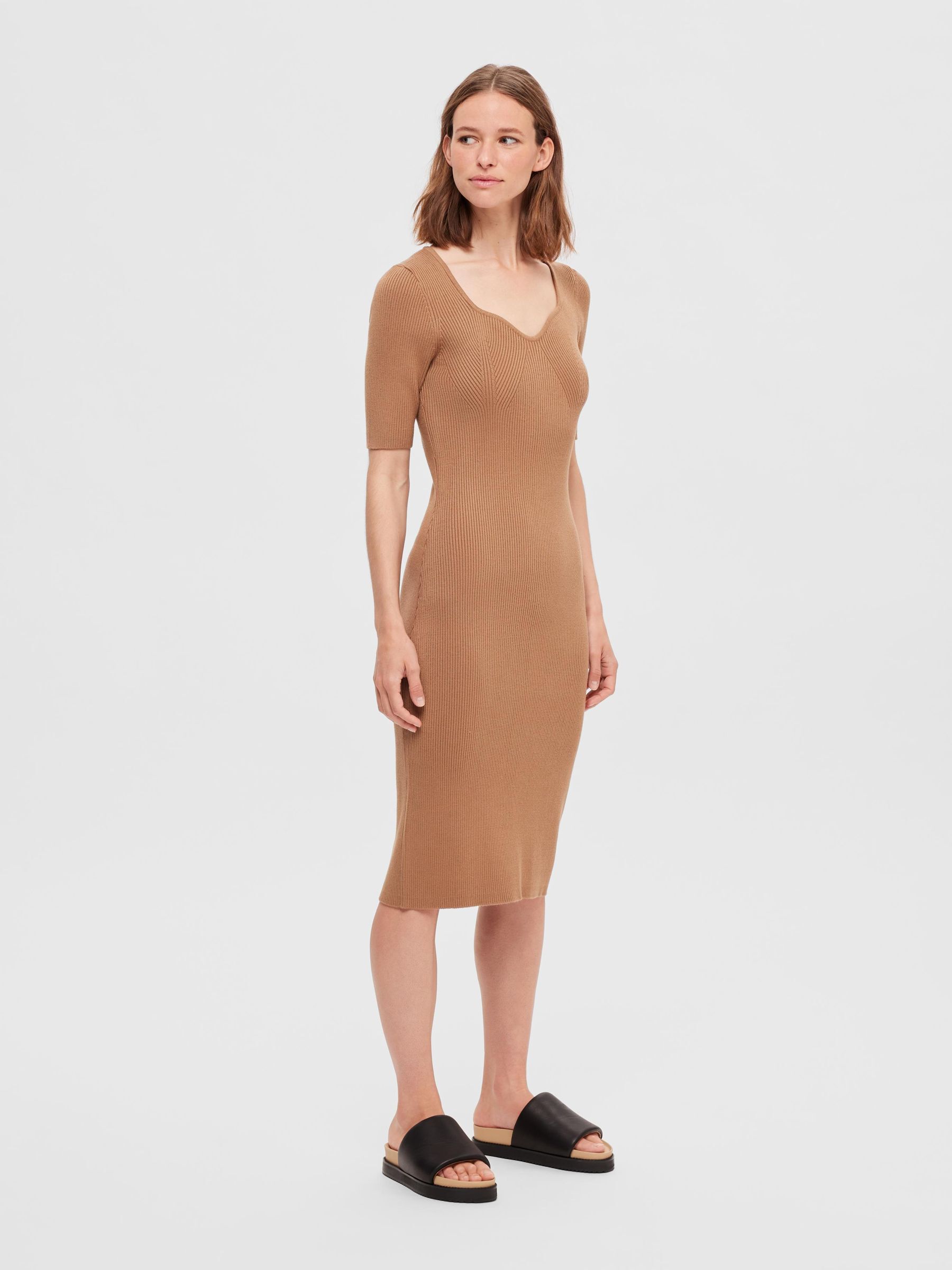 Selected femme hotsell midi dress