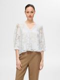 Selected FLORAL-PRINTED BLOUSE, Bright White, highres - 16094190_BrightWhite_003.jpg