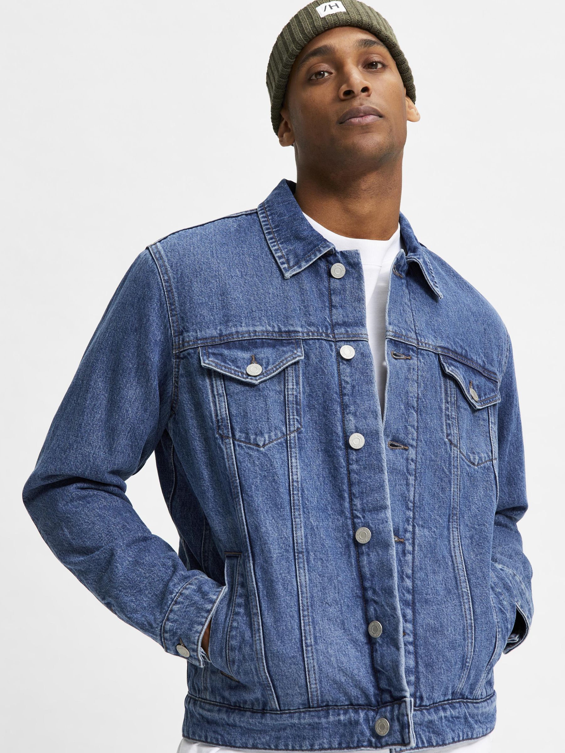 selected homme denim jacket