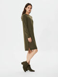 Selected WOOL - LONG SLEEVED DRESS, Grape Leaf, highres - 16058898_GrapeLeaf_603471_005.jpg