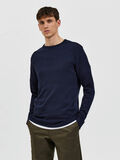 Selected COSY KNITTED PULLOVER, Dark Sapphire, highres - 16084076_DarkSapphire_003.jpg