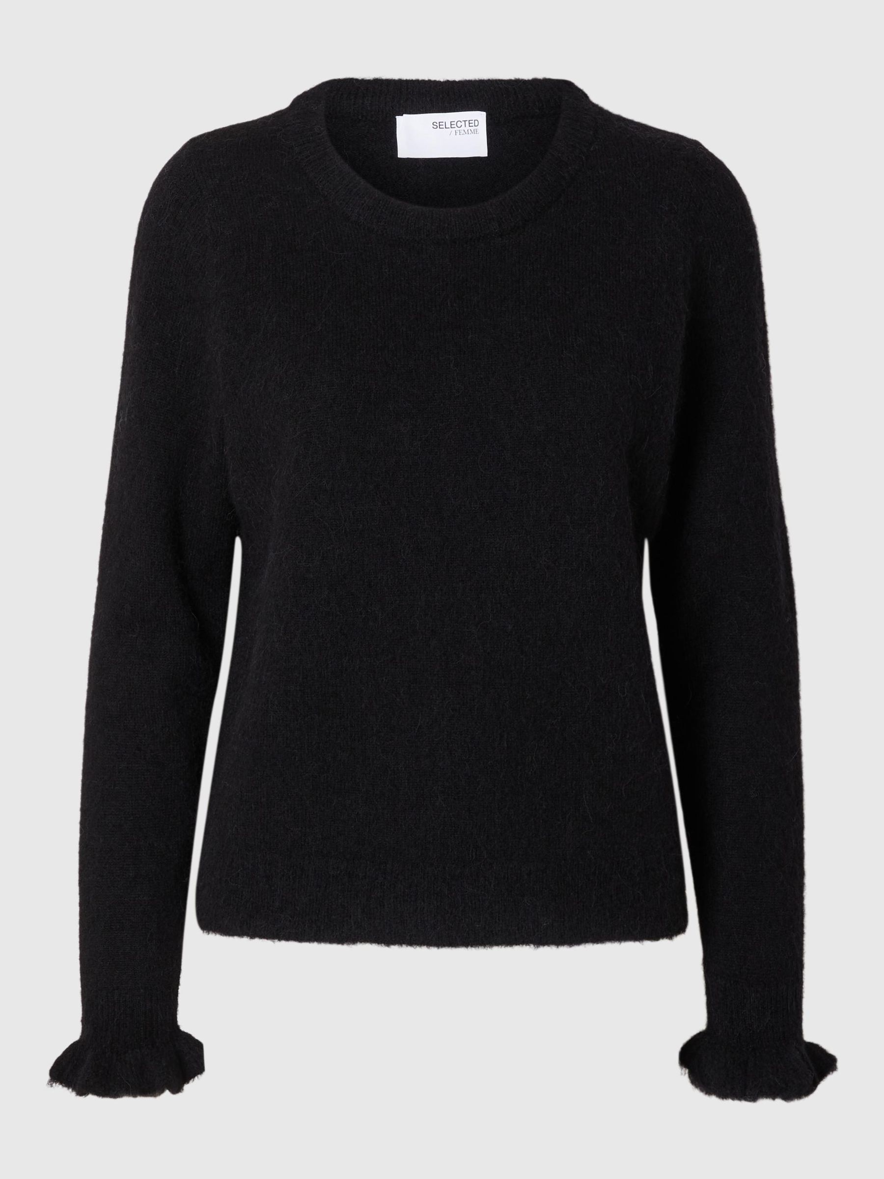 Selected femme trui zwart deals