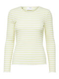 Selected STRIPED LONG-SLEEVED T-SHIRT, Young Wheat, highres - 16077379_YoungWheat_820709_001.jpg