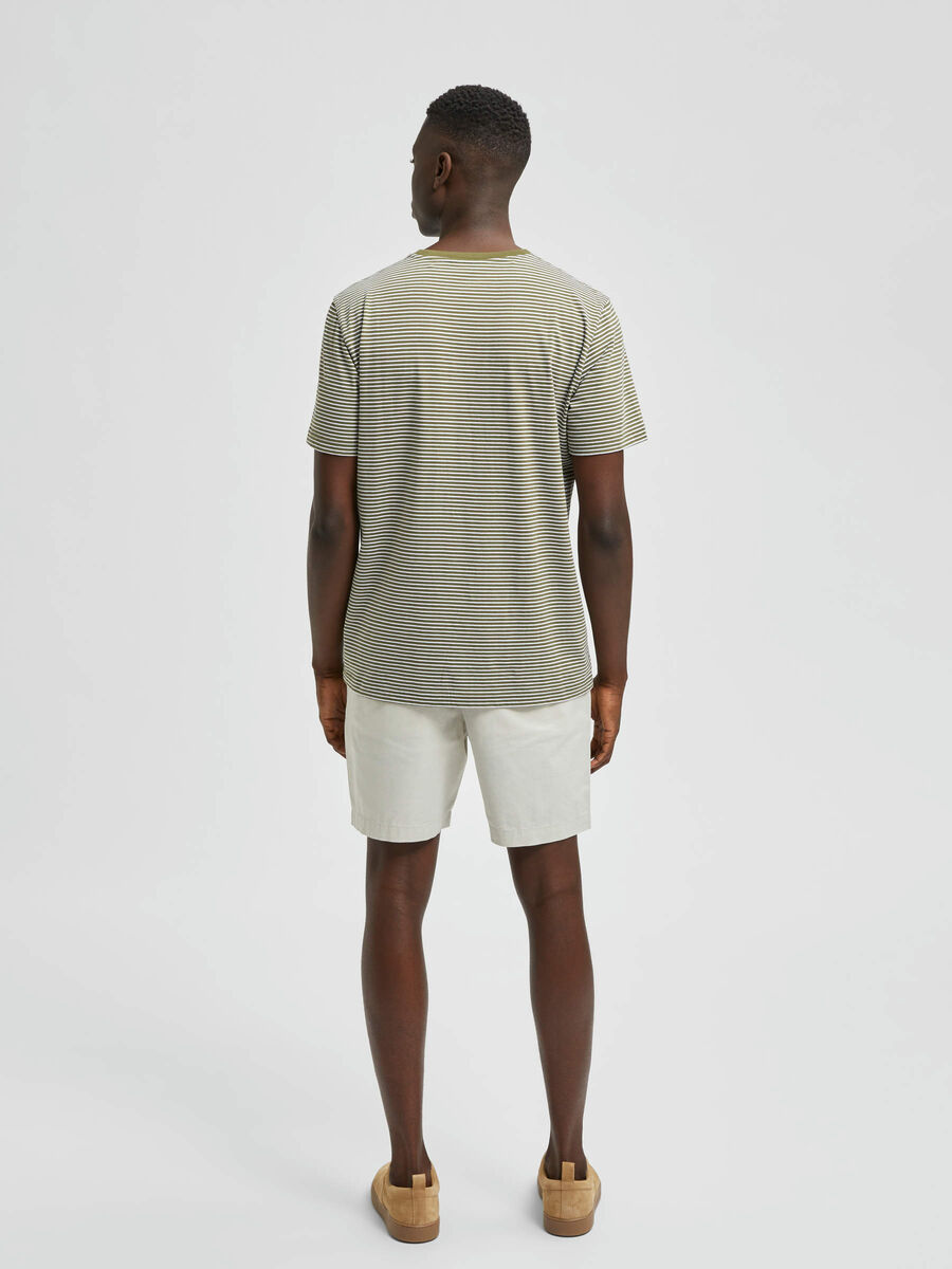 Selected ORGANIC COTTON SELECTED STANDARDS T-SHIRT, Winter Moss, highres - 16080129_WinterMoss_861558_004.jpg