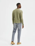 Selected 172 SLIM TAPERED JEANS, Light Grey Denim, highres - 16083083_LightGreyDenim_004.jpg