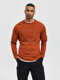 Selected COSY KNITTED PULLOVER, Bombay Brown, highres - 16084076_BombayBrown_003.jpg