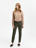 Selected AJUSTE CÓNICO CÓMODO ELÁSTICO PANTALONES, Ivy Green, highres - 16079570_IvyGreen_005.jpg