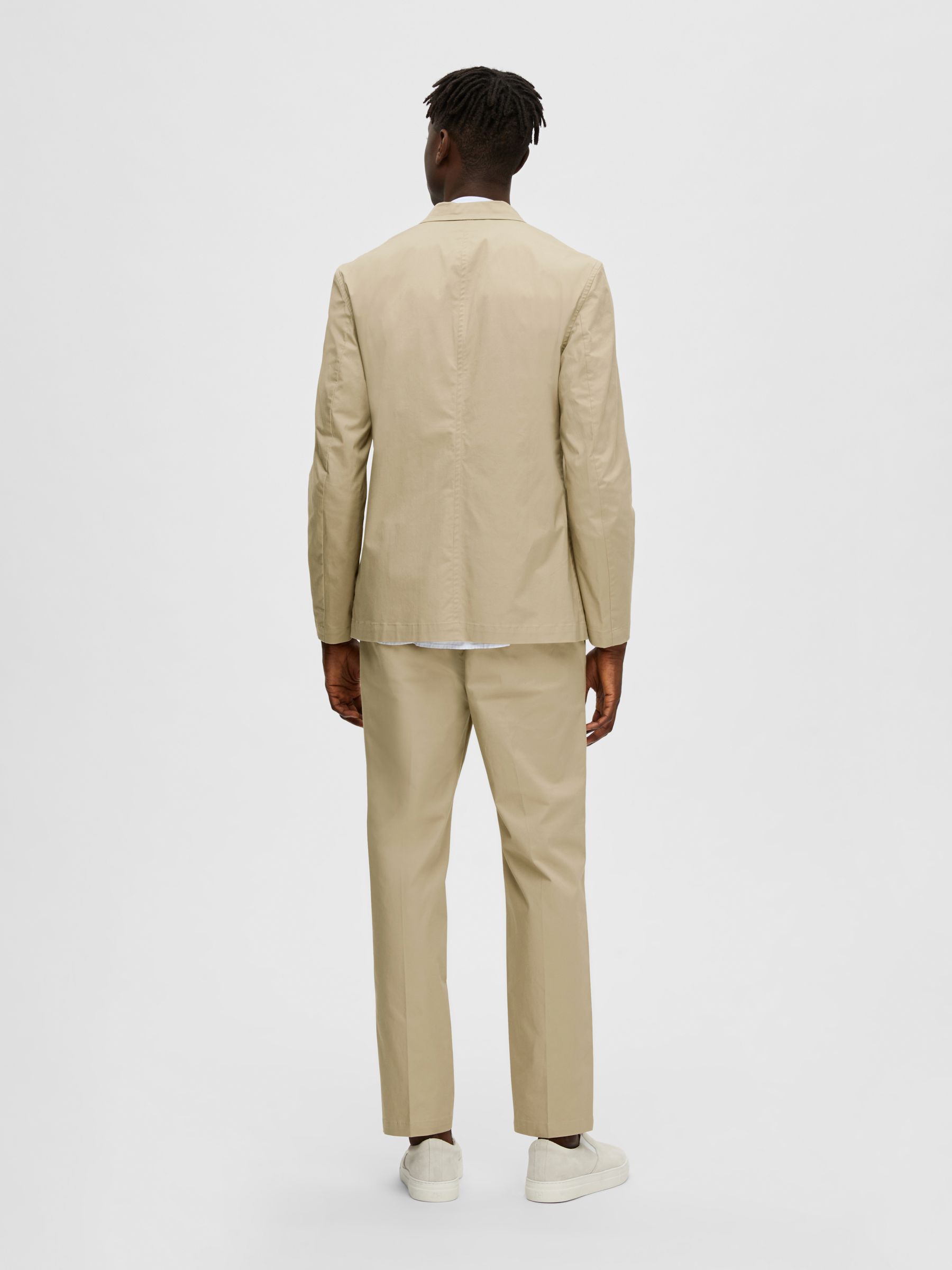 Katoenen blazer on sale