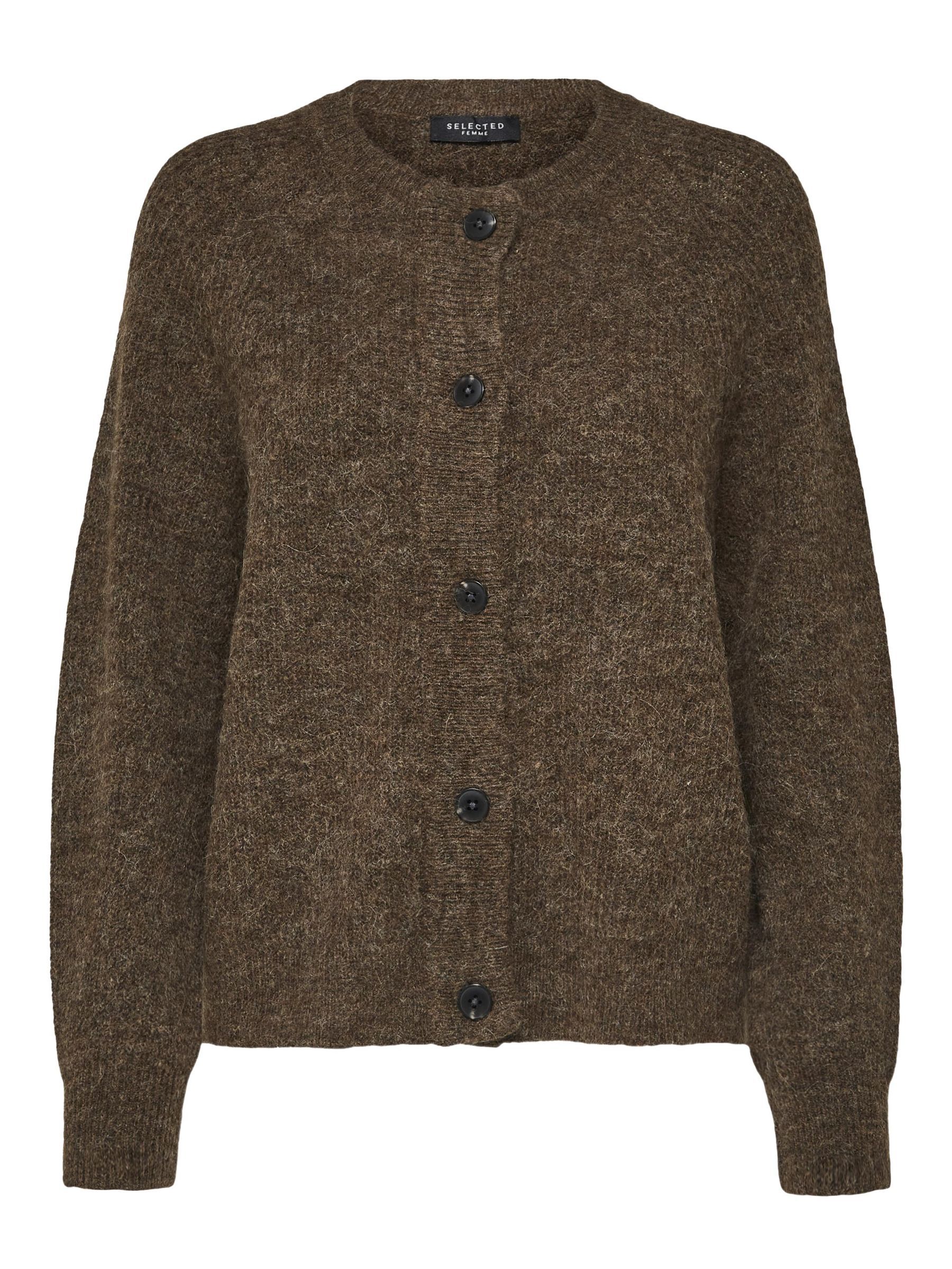 Selected femme vest bruin top