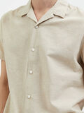 Selected RELAXED SHORT SLEEVED SHIRT, Incense, highres - 16079055_Incense_006.jpg