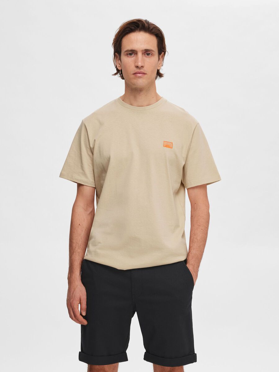 Selected BESTICKTES T-SHIRT, Smoke Gray, highres - 16092116_SmokeGray_1071344_003.jpg