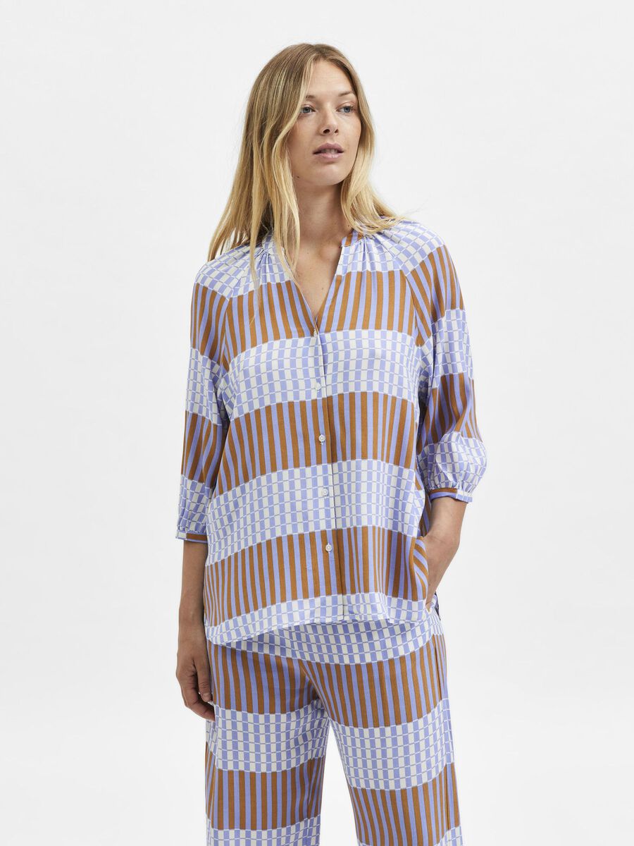 Selected PRINTED SHIRT, Jacaranda, highres - 16087879_Jacaranda_986418_003.jpg