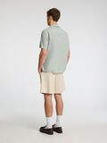 Selected LINEN BLEND SHORT SLEEVED SHIRT, Iceberg Green, highres - 16092978_IcebergGreen_004.jpg
