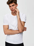 Selected THE PERFECT O-NECK T-SHIRT, Bright White, highres - 16057141_BrightWhite_008.jpg