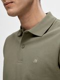 Selected CLASSIC POLO SHIRT, Vetiver, highres - 16087839_Vetiver_006.jpg