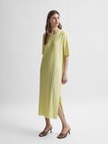 Selected STRAIGHT FIT PLISSE DRESS, Young Wheat, highres - 16079111_YoungWheat_005.jpg