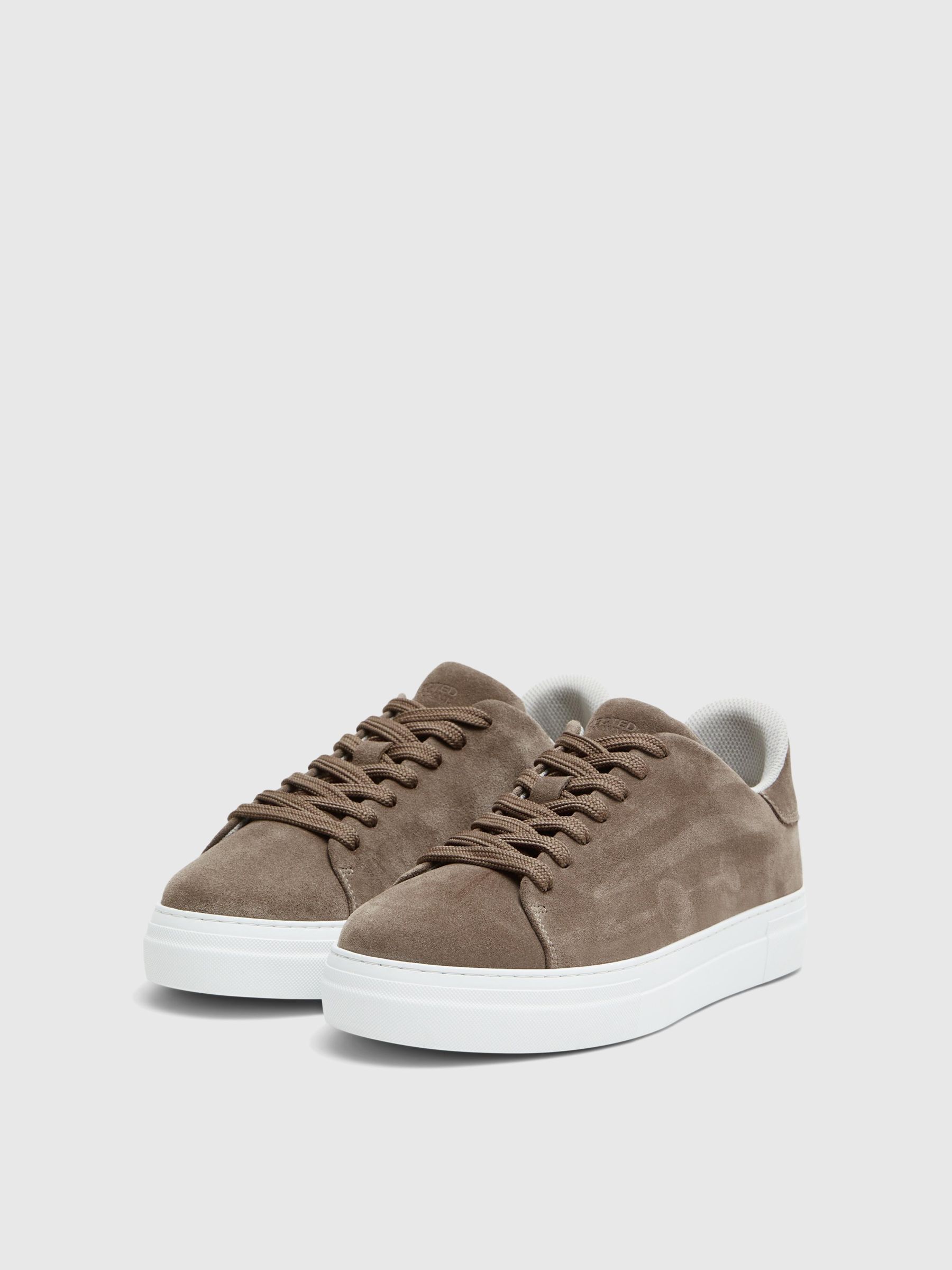 Selected homme suede trainers shop
