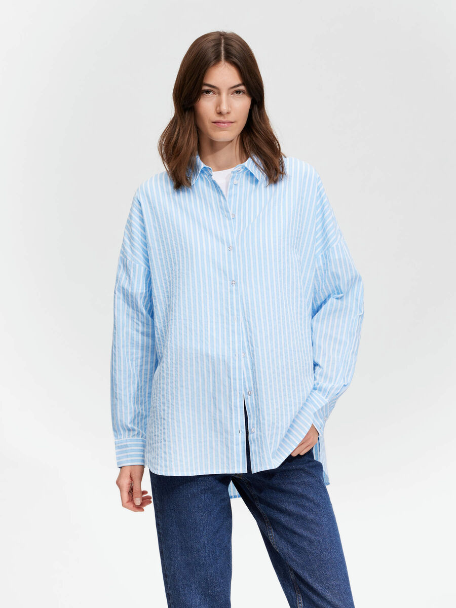 Selected STRIPED SHIRT, Cashmere Blue, highres - 16088971_CashmereBlue_003.jpg