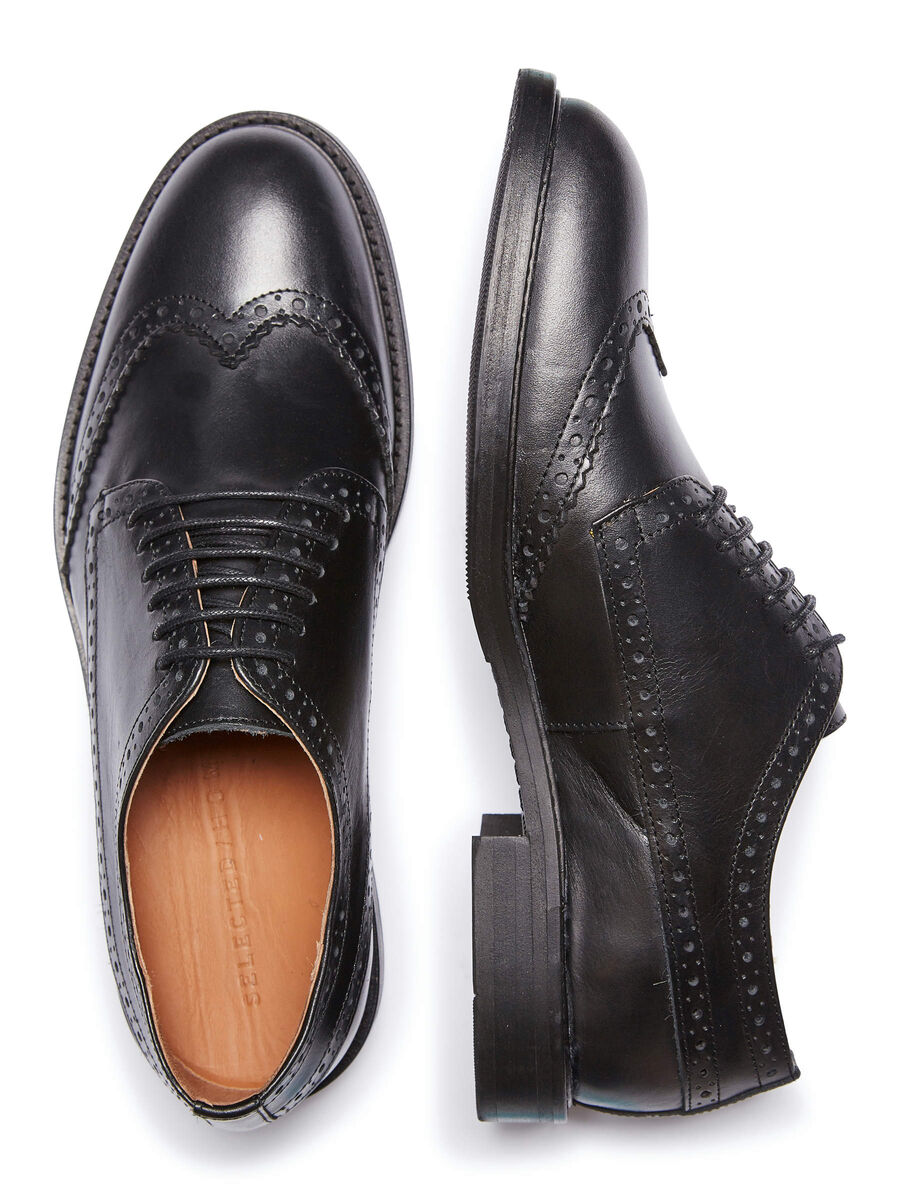 Selected BROGUE - SKO, Black, highres - 16058493_Black_005.jpg