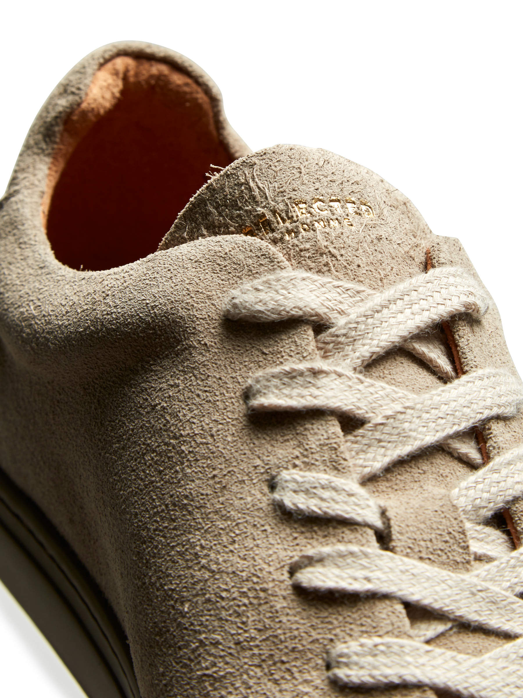 Selected homme suede sneakers sale