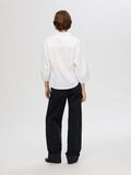 Selected COTTON 3/4 SLEEVED SHIRT, Bright White, highres - 16097362_BrightWhite_004.jpg