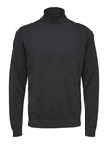 Selected LONG-SLEEVED ROLL NECK PULLOVER, Antracit, highres - 16074684_Antracit_779199_001.jpg