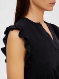 Selected RUFFLED TOP, Black, highres - 16087738_Black_006.jpg