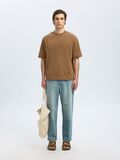 Selected LOOSE FIT T-SHIRT, Chipmunk, highres - 16094143_Chipmunk_005.jpg