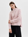 Selected COL ROULÉ AMPLE - PULLOVER, Chalk Pink, highres - 16075489_ChalkPink_003.jpg