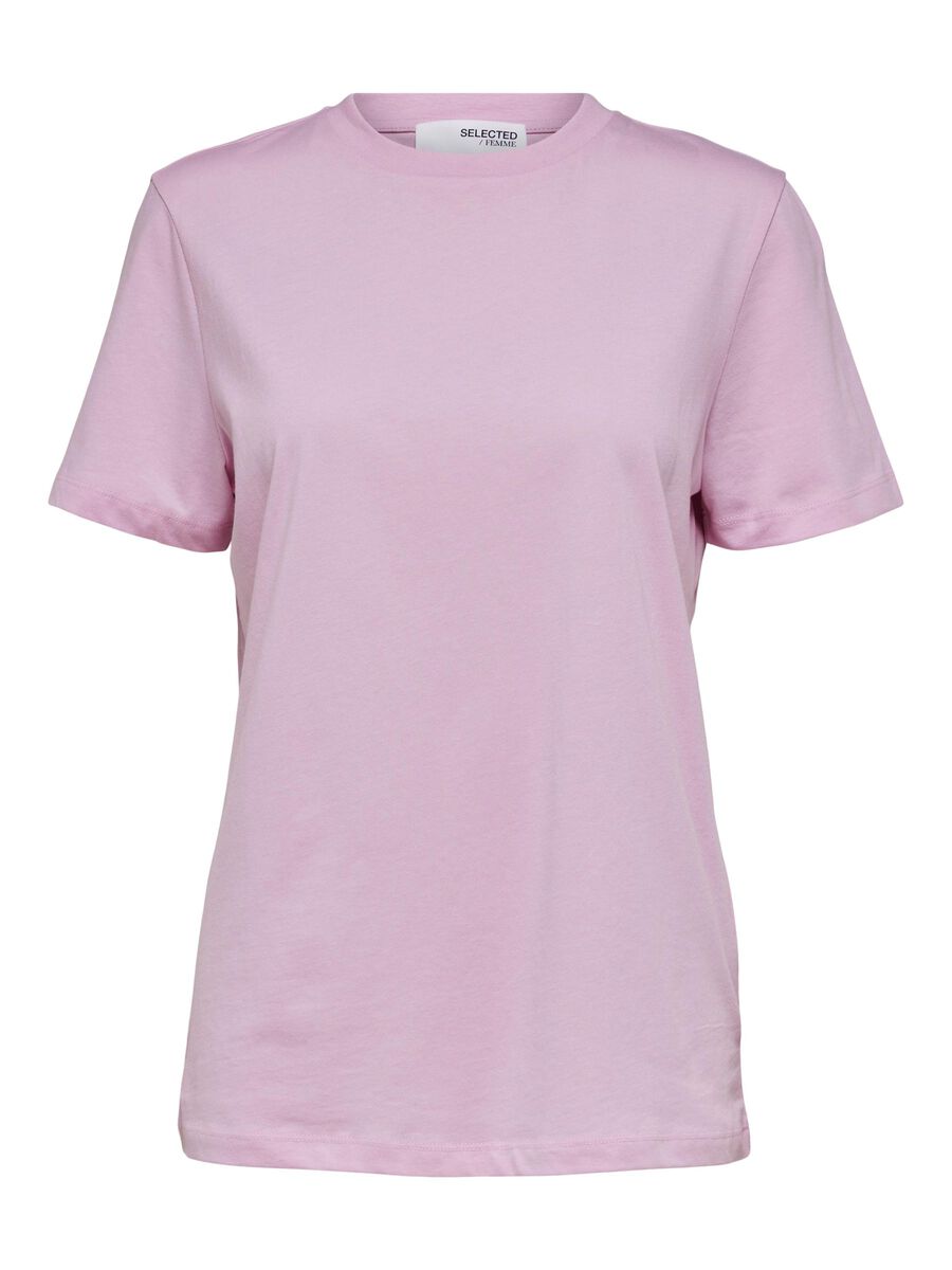 Selected KLASSISKA T-SHIRT, Sweet Lilac, highres - 16089123_SweetLilac_001.jpg