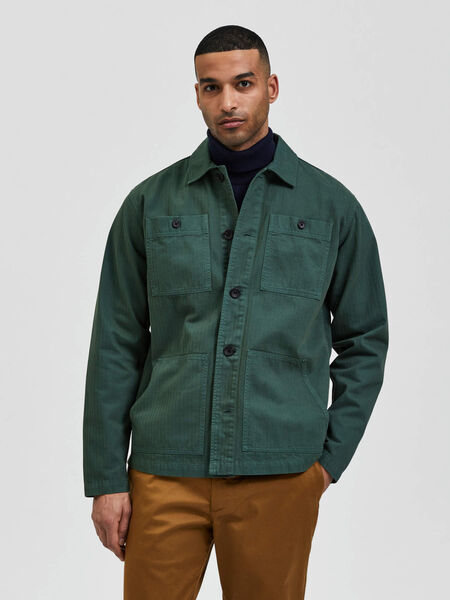 Selected RELAXED OVERSHIRT, Sycamore, highres - 16085233_Sycamore_003.jpg