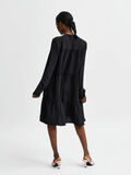 Selected TIERED KORT KJOLE, Black, highres - 16079687_Black_004.jpg